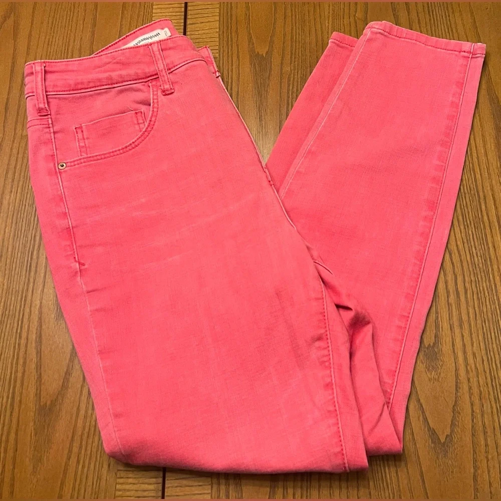 Pilcro and the Letterpress by Anthropologie High-Rise Skinny Ankle Jeans Size 32